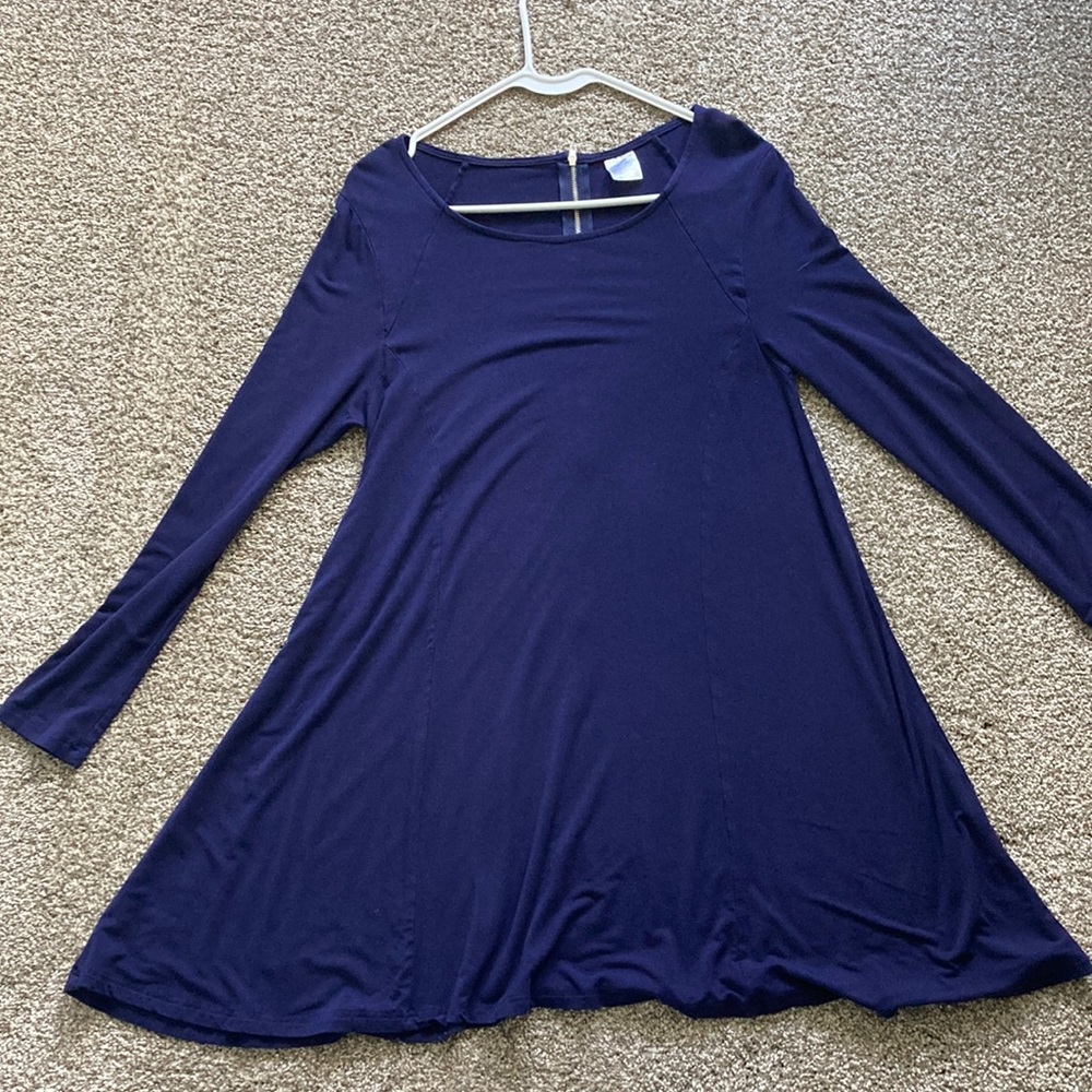 Boho Navy Dress